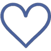 Home - Blue Heart Icon